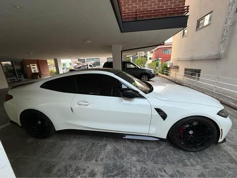 White 2023 BMW M4 Base