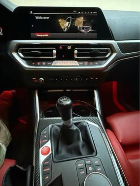 White 2023 BMW M4 Base