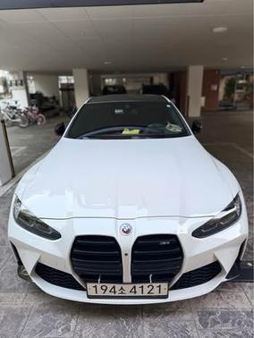White 2023 BMW M4 Base