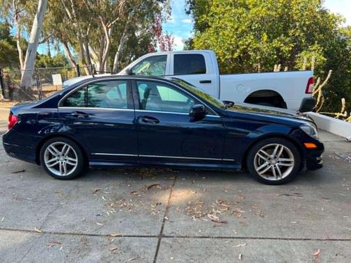 Blue 2014 Mercedes-Benz C-Class C 250 Sport