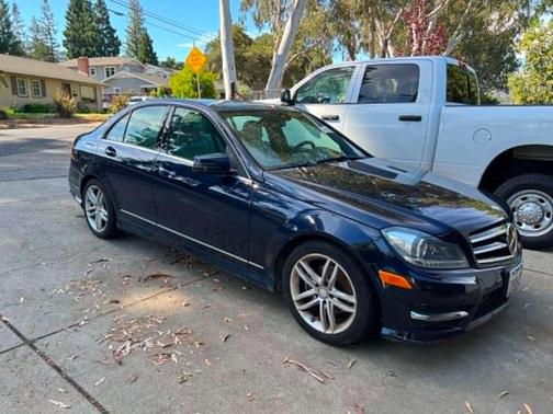 Blue 2014 Mercedes-Benz C-Class C 250 Sport
