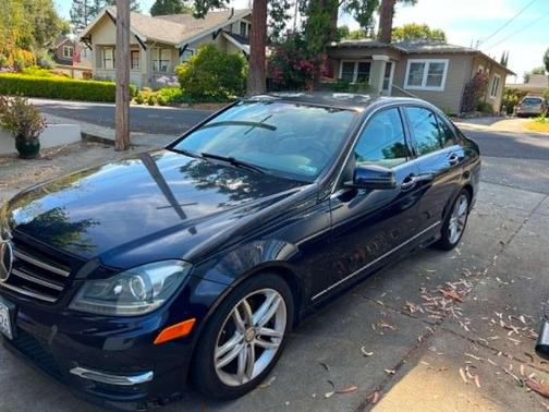 Blue 2014 Mercedes-Benz C-Class C 250 Sport