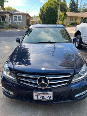 Blue 2014 Mercedes-Benz C-Class C 250 Sport