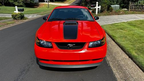 Orange 2004 Ford Mustang Mach I
