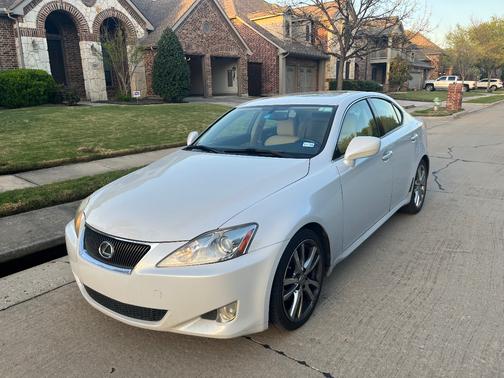 White 2006 Lexus IS 250 Base