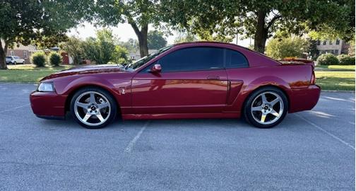 Red 2003 Ford Mustang SVT Cobra