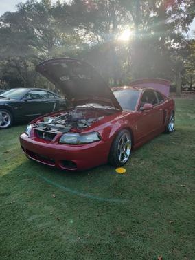 Red 2003 Ford Mustang SVT Cobra