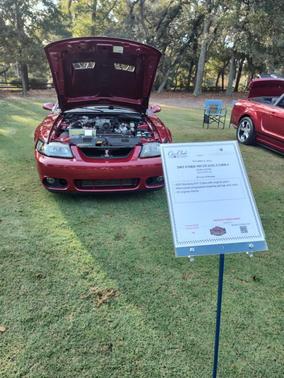 Red 2003 Ford Mustang SVT Cobra