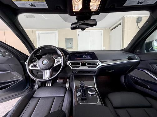 Gray 2021 BMW 330 i