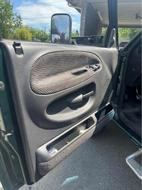 Green 2001 Dodge Ram 3500 Quad Cab DRW