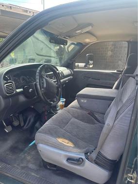 Green 2001 Dodge Ram 3500 Quad Cab DRW