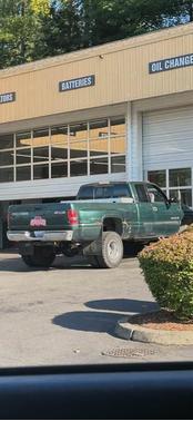 Green 2001 Dodge Ram 3500 Quad Cab DRW