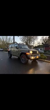 Green 2025 Jeep Wrangler Sport S