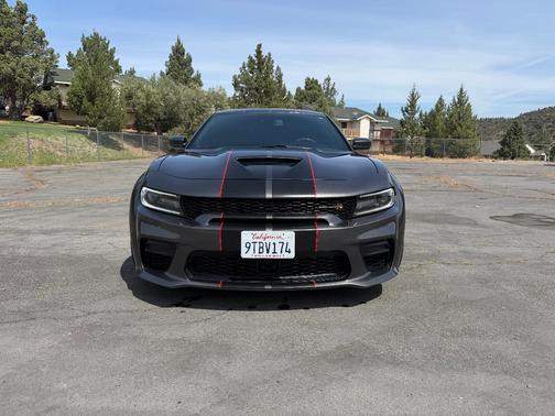 Gray 2021 Dodge Charger Scat Pack Widebody