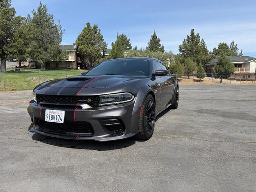 Gray 2021 Dodge Charger Scat Pack Widebody