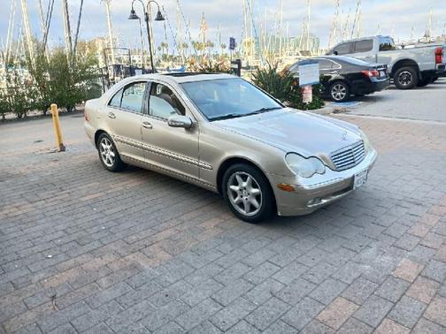 Beige 2003 Mercedes-Benz C-Class C240
