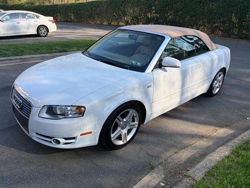 White 2007 Audi A4 2.0T Cabriolet quattro
