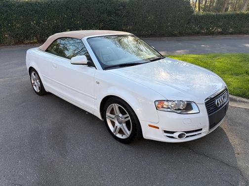 White 2007 Audi A4 2.0T Cabriolet quattro