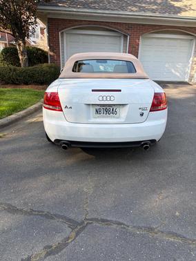 White 2007 Audi A4 2.0T Cabriolet quattro