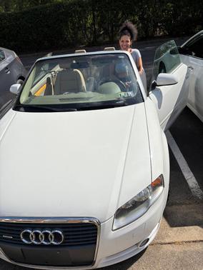 White 2007 Audi A4 2.0T Cabriolet quattro