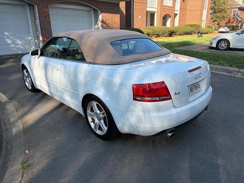 White 2007 Audi A4 2.0T Cabriolet quattro