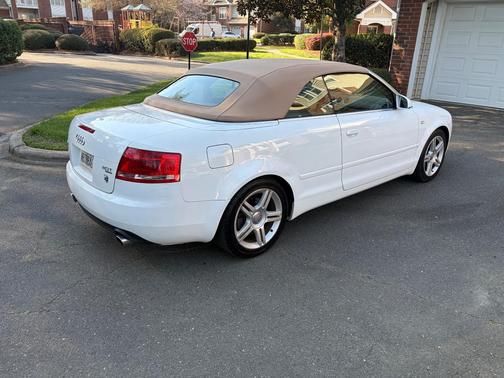 White 2007 Audi A4 2.0T Cabriolet quattro
