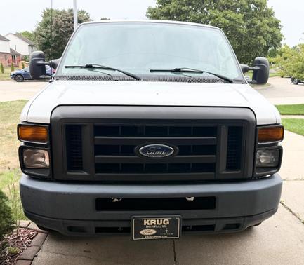 White 2011 Ford E150 Work Van
