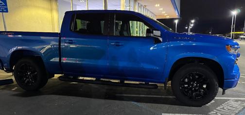 Blue 2026 Chevrolet Silverado 1500 RST