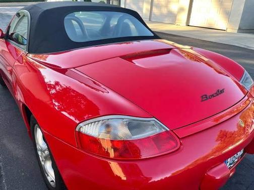 Red 2001 Porsche Boxster Boxster