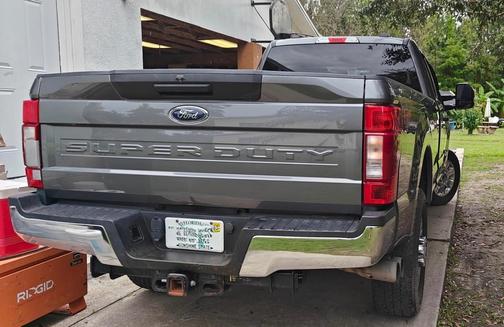 Gray 2022 Ford F-350 XLT