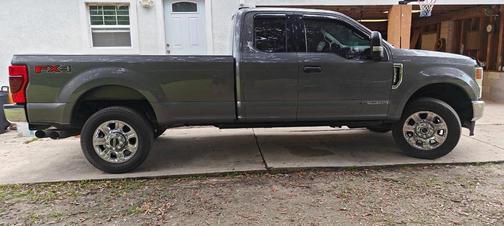 Gray 2022 Ford F-350 XLT