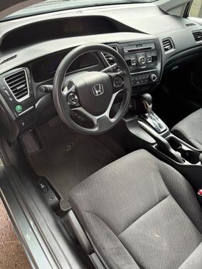 Gray 2013 Honda Civic LX