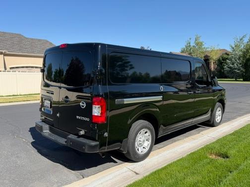 Black 2021 Nissan NV Cargo NV2500 HD SV V6