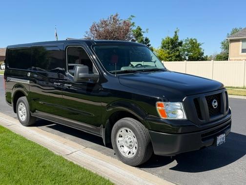 Black 2021 Nissan NV Cargo NV2500 HD SV V6
