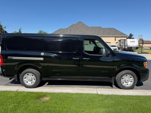 Black 2021 Nissan NV Cargo NV2500 HD SV V6