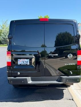 Black 2021 Nissan NV Cargo NV2500 HD SV V6