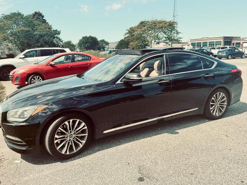 Black 2017 Genesis G80 3.8