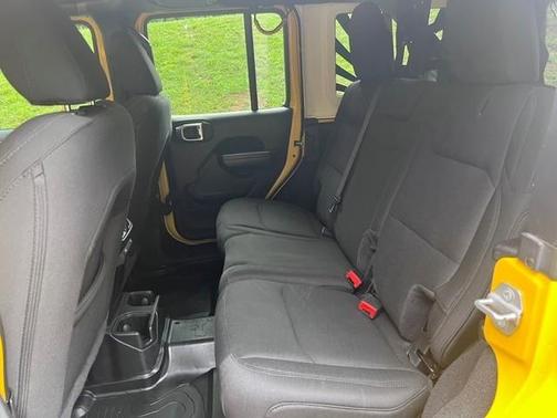 Yellow 2021 Jeep Wrangler Unlimited Willys
