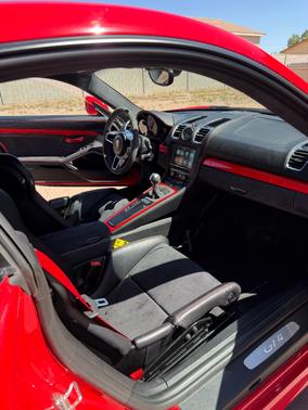 Red 2016 Porsche Cayman Cayman GT4