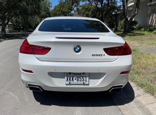 White 2012 BMW 650 i