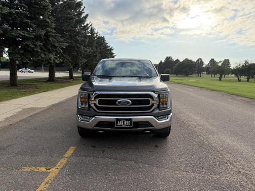 Gray 2021 Ford F-150 XLT