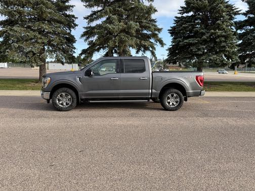 Gray 2021 Ford F-150 XLT