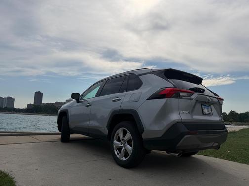 Silver 2020 Toyota RAV4 Hybrid Limited