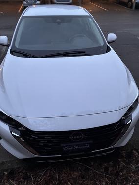 White 2025 Nissan Sentra S