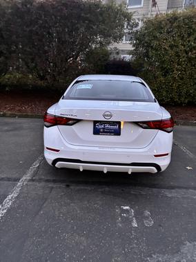 White 2025 Nissan Sentra S