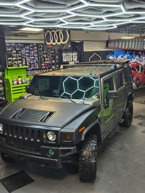 Green 2006 Hummer H2 Base