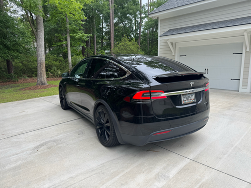 Black 2021 Tesla Model X Long Range Plus