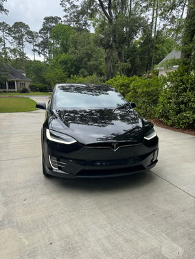 Black 2021 Tesla Model X Long Range Plus