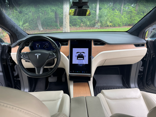 Black 2021 Tesla Model X Long Range Plus