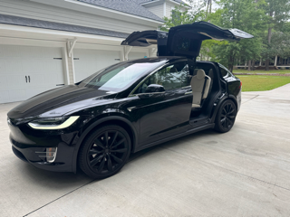 Black 2021 Tesla Model X Long Range Plus